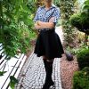 elegancka, luźny styl, moda, modna spódniczka, ostry róż, rozkloszowana, różowa, spódnica, spódniczka, spódniczka na co dzień, spódniczka na lato, spódniczka na zamek, spódniczka rozkloszowana, spódniczka różowa, spódniczka z koła, stylowa, wygodna, wygodna spódniczka