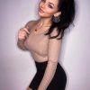 Spódniczka CZARNA Mini ołówkowa na Gumce - obrazek 3